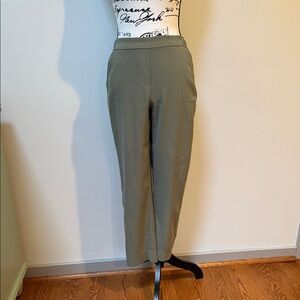 White House Black Market Olive Ankle Pants